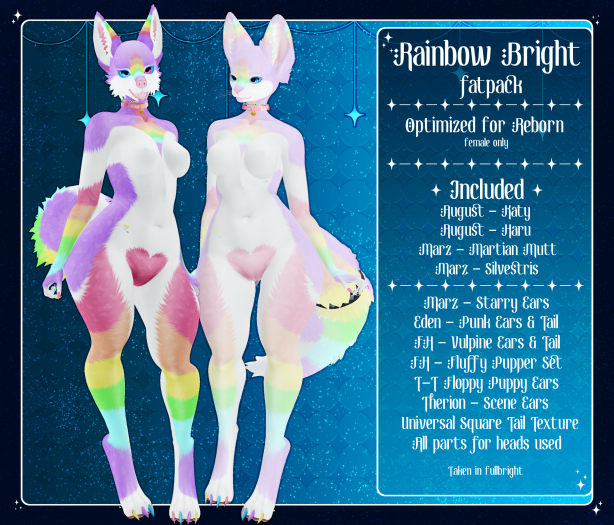 {MP} - Rainbow Bright - Fatpack