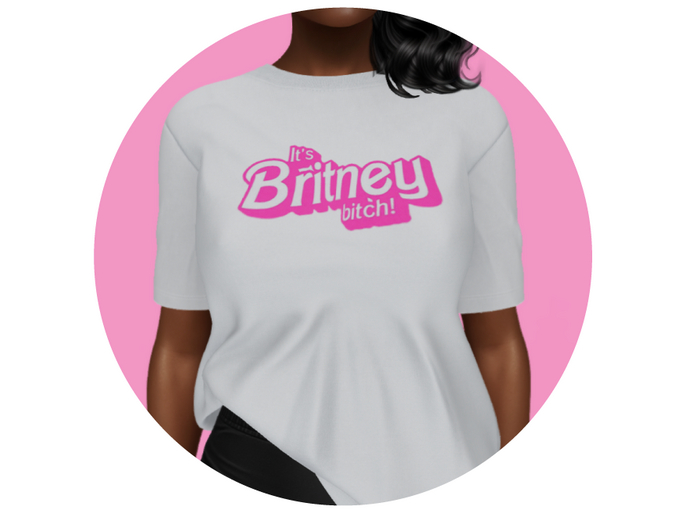 P :: BRITNY SHIRTY F / WHITE