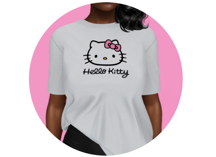 P :: KITY SHIRT F / WHITE 