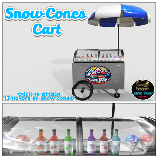 Junk Food - Snow Cones Cart 