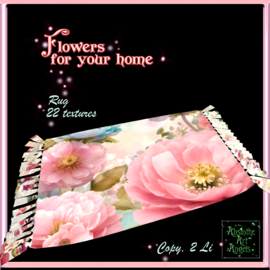 Flowers for your home RUG