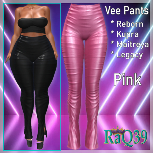 [R39] Vee Pants-Pink