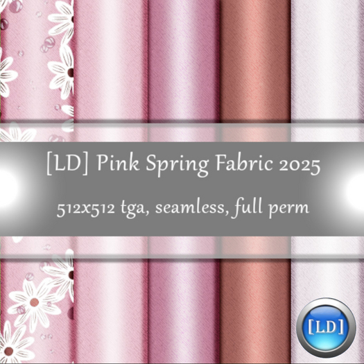 [LD] Pink Spring Fabric 2025