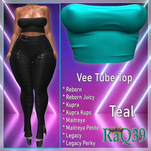 [R39] Vee Top-Teal