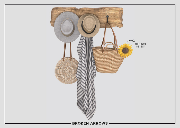 BROKEN ARROWS - Buzios Hook Rack - Sun 