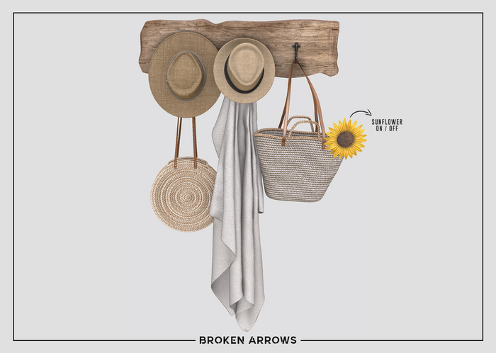 BROKEN ARROWS - Buzios Hook Rack - Sand