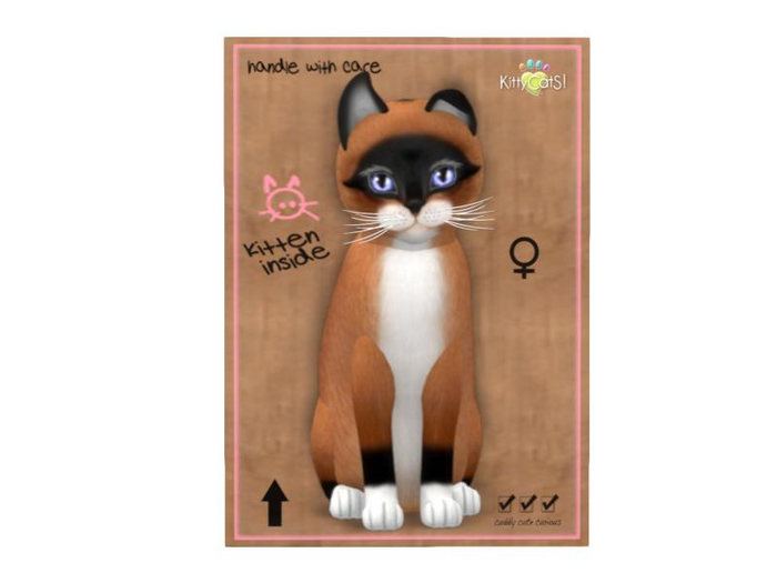 KittyCatS Box - 8T - F - Foxie - Red Mask - Sparkle