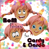 Cardy and Cardo Face Skin Pack 3