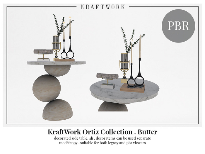 KraftWork Ortiz Collection . Butter (Add Me)