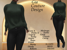 "GCD" Amena Knit Sweater Green