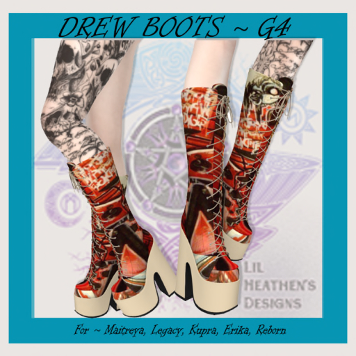 LHD: DREW BOOTS ~ G4