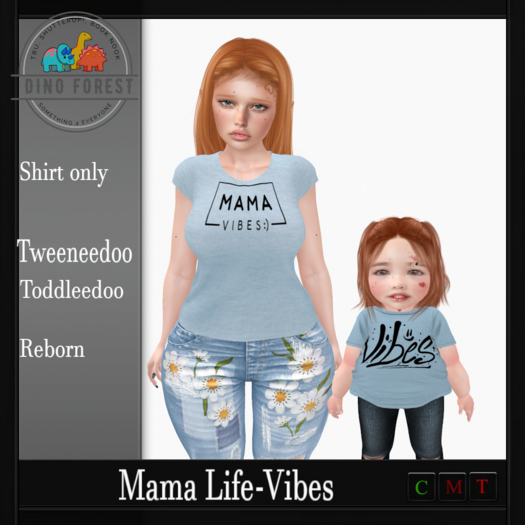 Dino Forest-Mama Life-Vibes unpacker