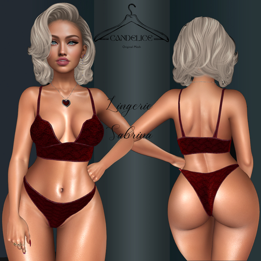 Add me - Reborn - Lingerie Sabrina Red
