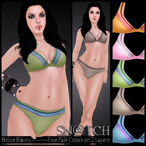 :::Sn@tch Belize Bikinis (Light):::