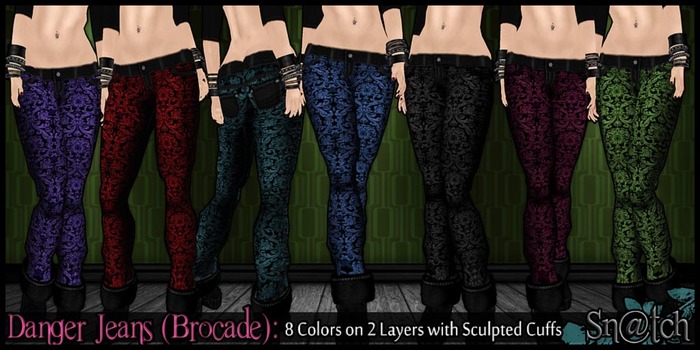 :::Sn@tch Danger Jeans (Brocade):::