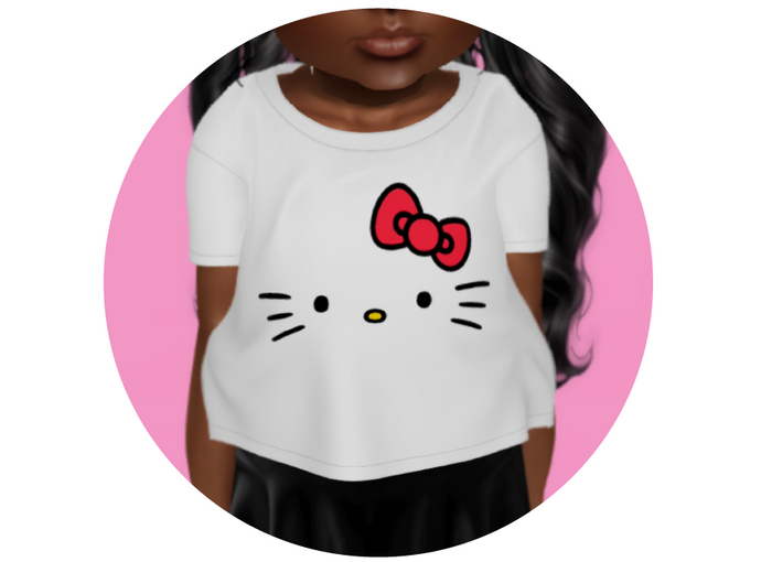 P :: HELLO SHIRT TD-BB-LB / WHITE