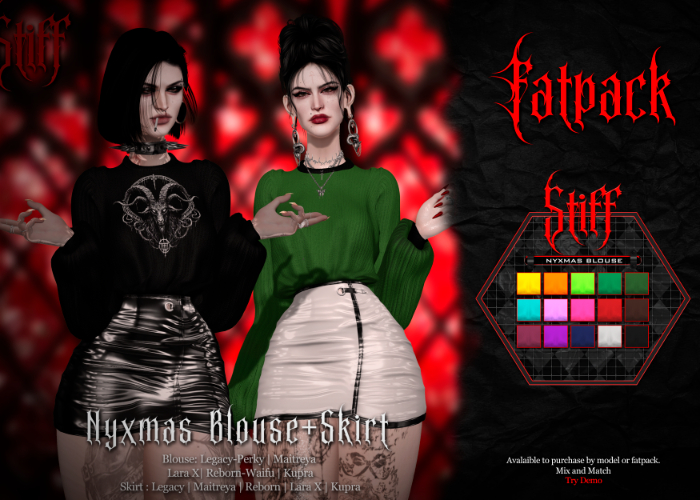 Stiff - Nyxmas Blouse - FATPACK