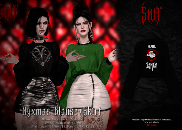 Stiff - Nyxmas Blouse - Print 1