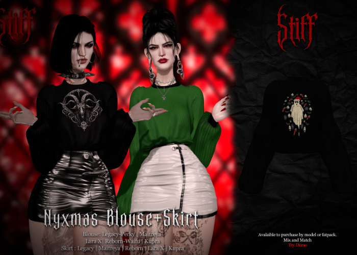 Stiff - Nyxmas Blouse - Print 2
