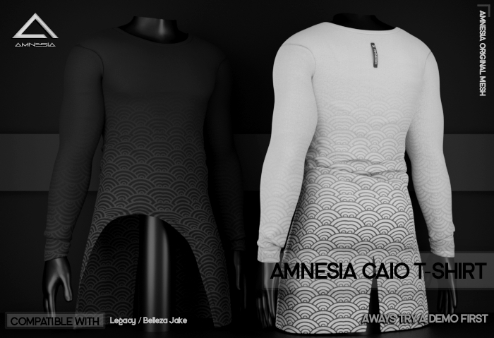 # AMNESIA - Caio T-Shirt - DEMO