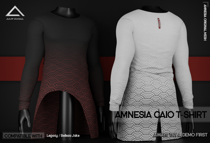 # AMNESIA - Caio T-Shirt - FATPACK