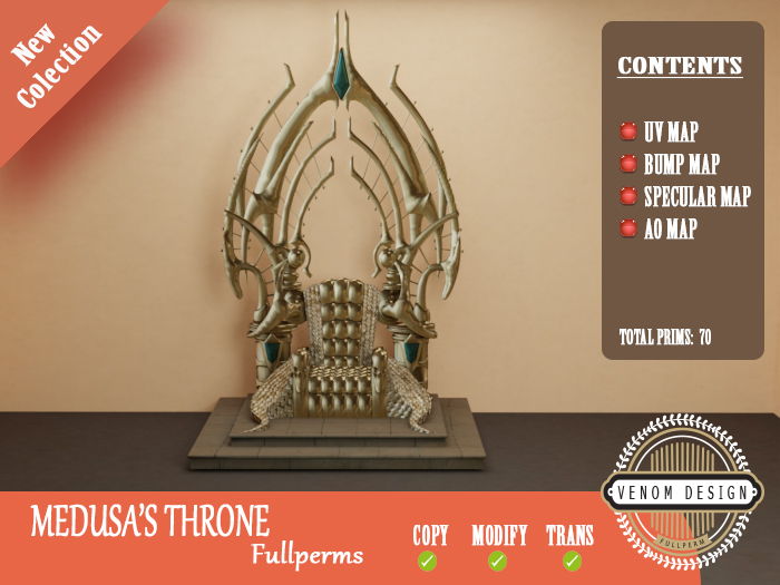 Medusa's Throne | Fullperm