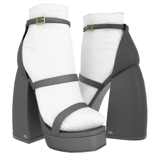 [DDL] Tarot (Black)  (Sandals)