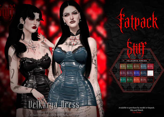 Stiff - Velkarya Dress - FATPACK