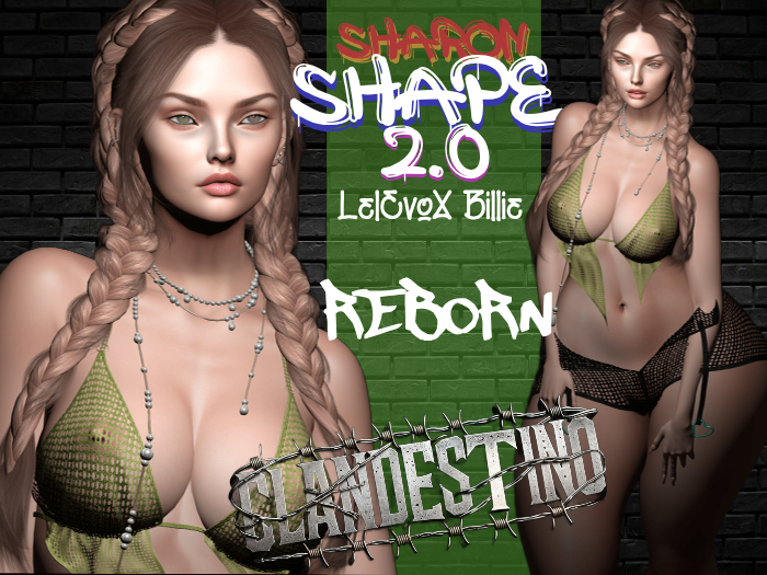 .::Clandestino::. SHARON shape for BILLIE LelEvoX eBody REBORN