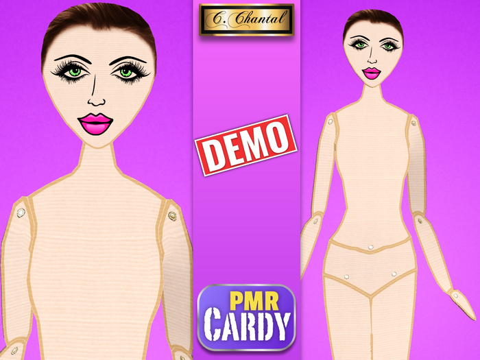C.CHANTAL Fatpack #1 for PMR Cardboard Body CARDY (BoM) DEMO
