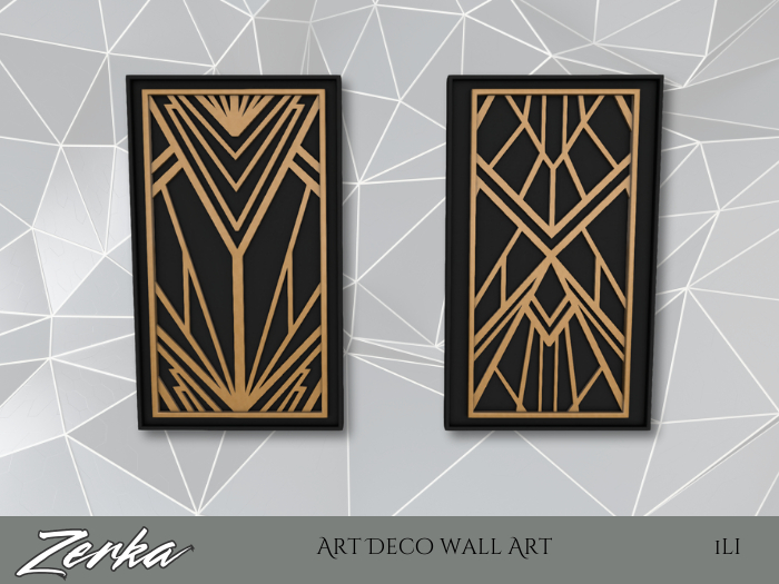 Art Deco Wall Art