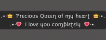 :: MG ::  Precious Queen Of My Heart - Male Gesture (with Sound)
