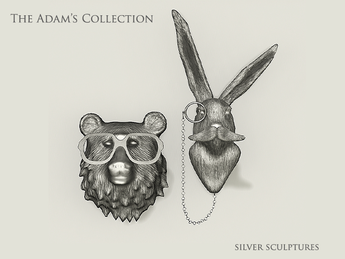 FINCA - Adam's Collection Silver Relief Sculptures 