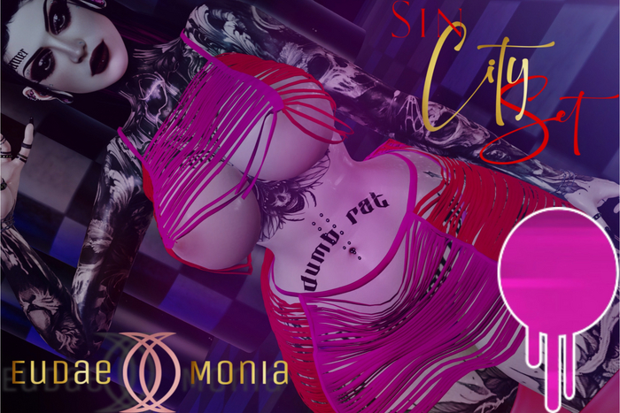 Eudaemonia- Sin City Set Lara X (Pink)