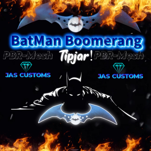 Batman boomerang Tipjar-BOXED