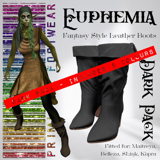 PRIMitive Footwear - Euphemia Boots Dark Pack