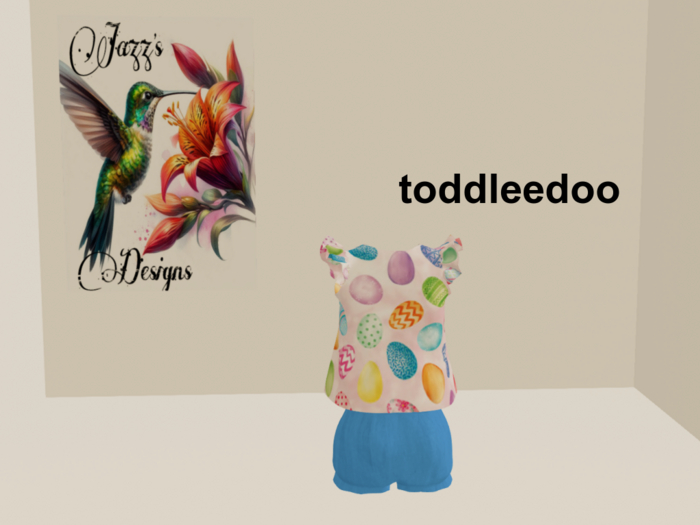 Easter Blue Outfit TD JD