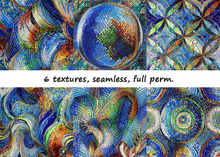 6  Seamless Mosaik Textures  3 FP