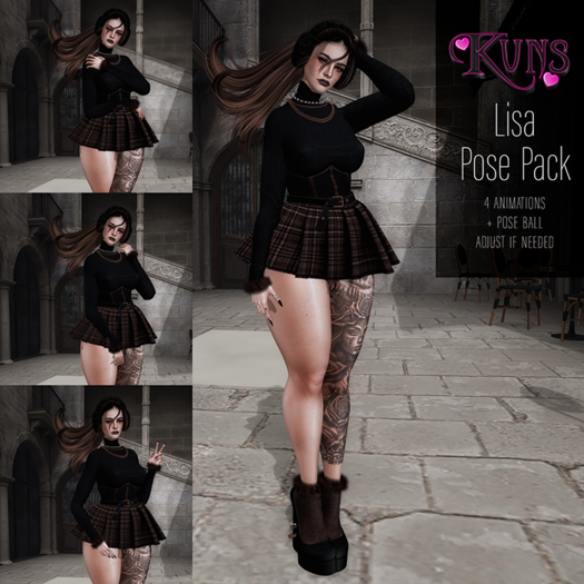 KUNS Lisa Pose Pack