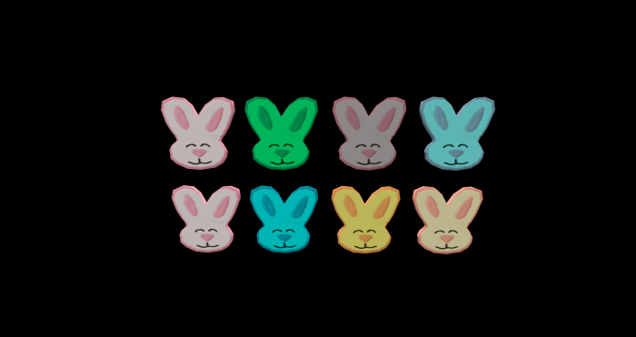 Easter Bunny Cookie Heads