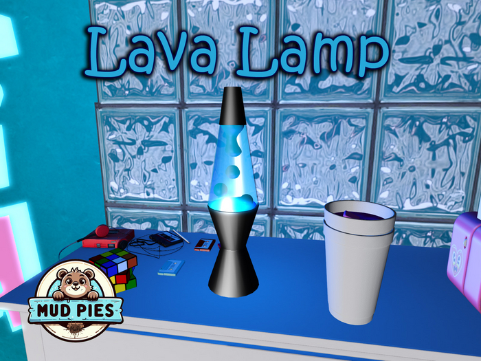 .:MudPie:. Lava Lamp Blue 