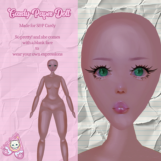 ~WB~ Paper Doll Skin (unpacker add me)