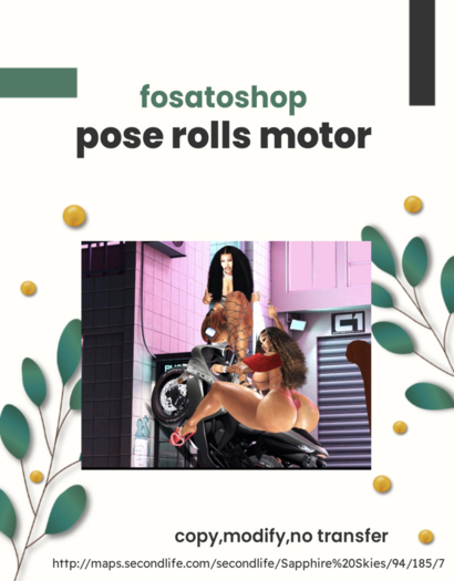 pose rolls motor