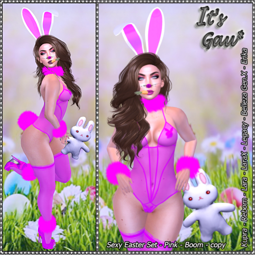 *It's Gau* Sexy Easter Set - Pink