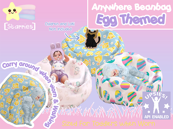 [Starries] Anywhere Egg Beanbag