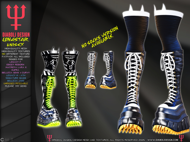 DIABOLI DESIGN - LONGSTAR UNISEX