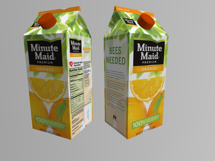 orange juice drink