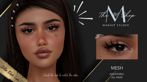 The M Shop - Glitter Blink Eyes (All Head)