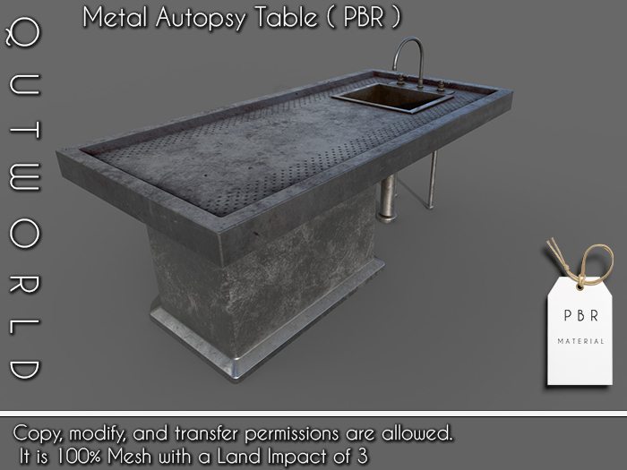 .::QUTWORLDT Metal Autopsy Table_PBR::.FP