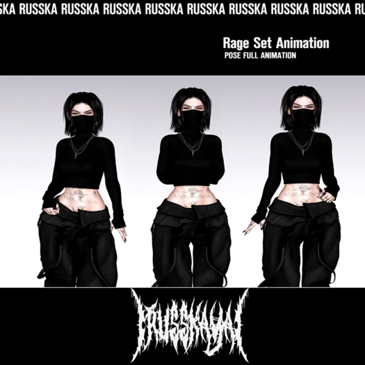 Russkaya - Rage Pose